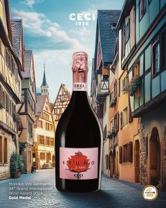 Read more about the article BRUNO E LE ROSE (干式)粉紅氣泡酒，榮獲Mundus Vini 金牌獎